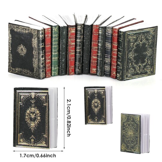 50 couvertures de livres miniatures imprimables | Maison de poupée à l'échelle 1:12 (format JPG 50 couvertures de livres miniatures imprimables | Maison de poupée à l'échelle 1:12 (format JPG
